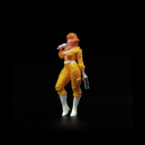 1/64 Szene Requisiten Beauty Overall Mädchen Miniaturen Figuren für Autos Fahrzeuge Spielzeug - Bild 7 von 8