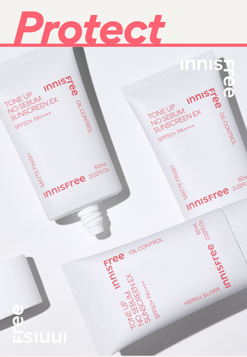 Innisfree Tone Up No Sebum Sunscreen EX SPF 50+ PA++++ / 60ml, Sealed - Picture 7 of 11