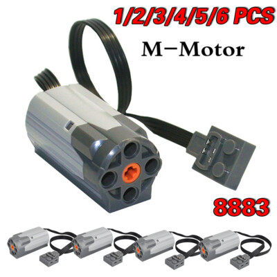 8883 Power Functions M Motor For Lego Technic Assembled Building Block Toys 1/6x