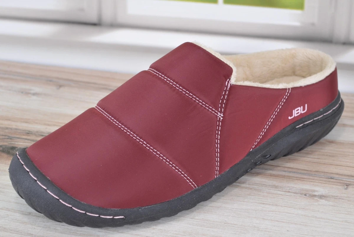 New JBU by Jambu Women s WILLOW Quilted Mules Slides Shoes Size 8