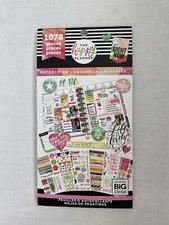 ***Brand New*** The Happy Planner Value Sticker Book Watercolor 1078 Pieces