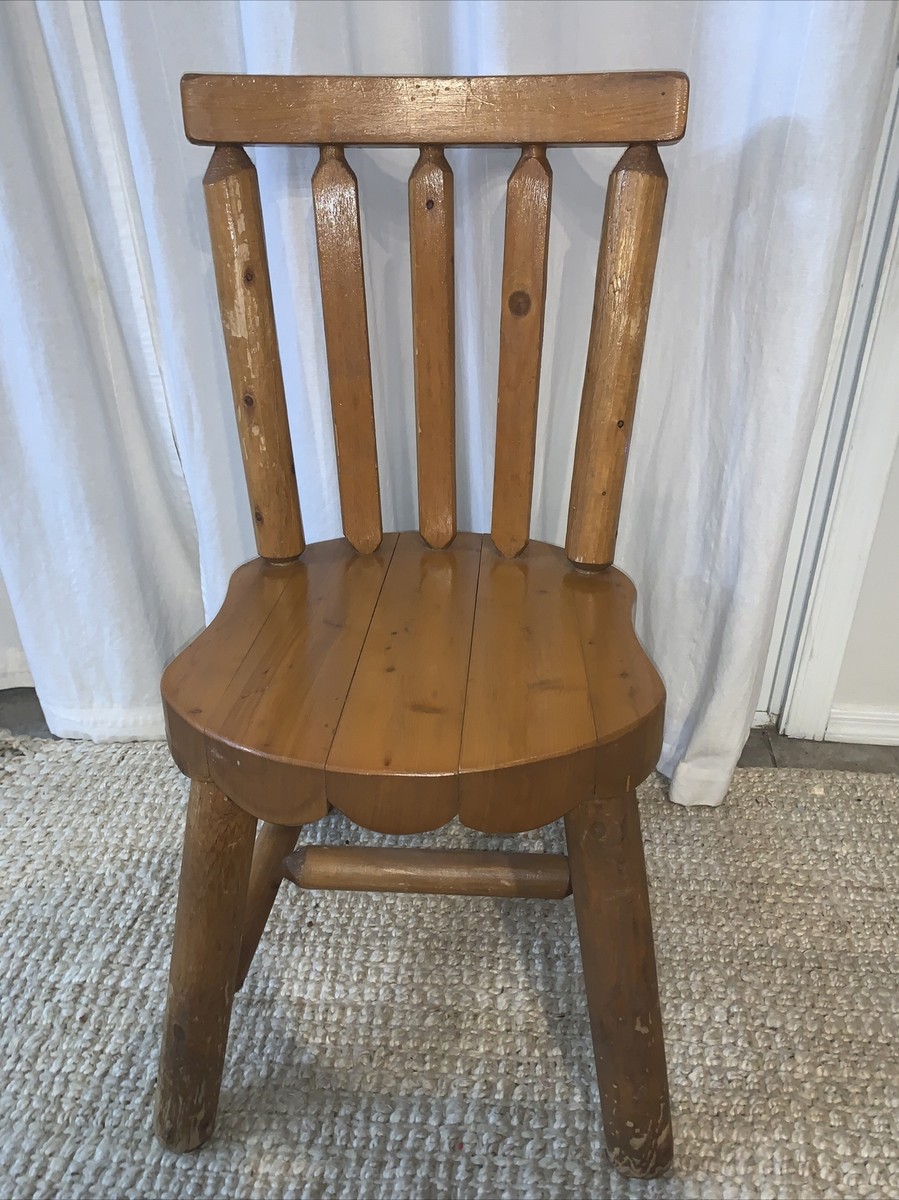 Antique Walpole Woodworkers Cedar Chair Walpole Massachusettes | eBay