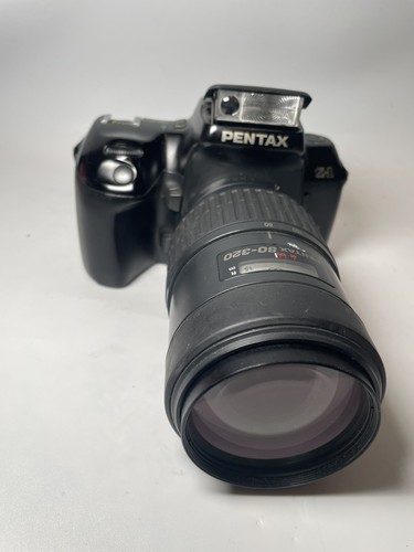 Pentax Z-1P Black SLR 35mm Film Camera + Smc Pentax - Fa 80/320mm Works - Picture 2 of 13