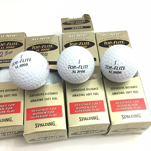 Spalding Top Flite XL 2000 Women’s Long Explosive Distance Golf Balls Lot of 4 eBay