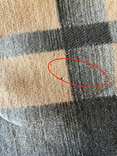 Vintage Stephanie Maraz Love Apples Santa Fe Long Wool Plaid Coat Size L/XL - Picture 12 of 12