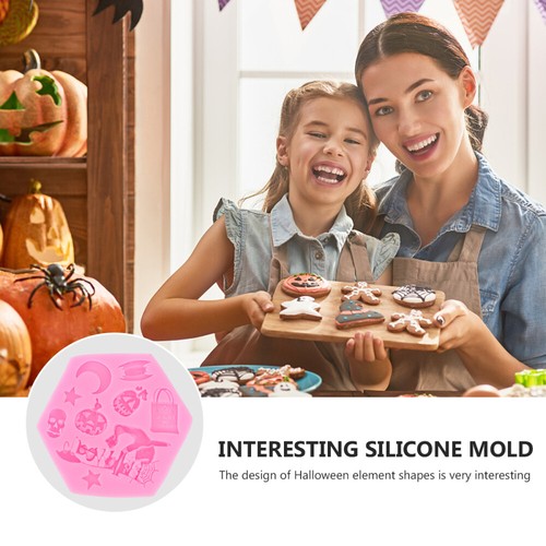 Halloween Silikon Süßigkeiten Formen Schokolade Kuchen Zucker Plätzchen Fondant - Bild 10 von 12