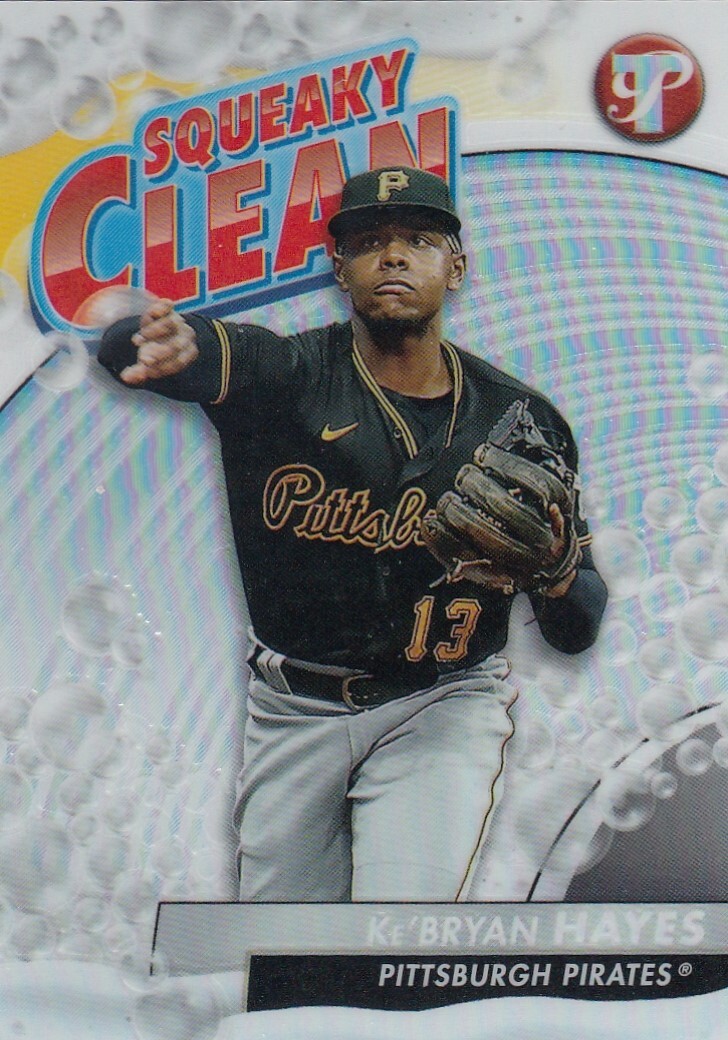 KE'BRYAN HAYES TOPPS PRISTINE SQUEAKY CLEAN PITTSBURGH PIRATES #SQ-3 2024 24