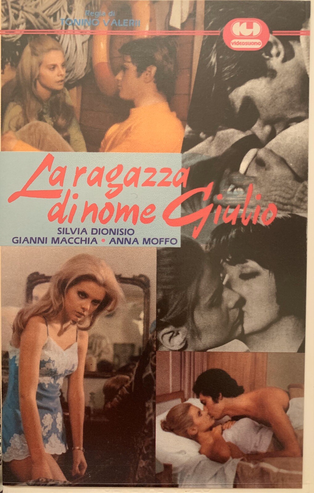 VHS THE GIRL NAMED GIULIO Dionisio Macchia Moffo Valerii Milena Milani eBay