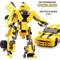 238 Pcs Transformers Series Bumblebee Building Blocks Model Toys Robot 2 In 1... on sale 238 Pcs Transformers Series Bumblebee Building Blocks Model Toys Robot 2 In 1... on sale