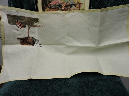 Kitty Litter Dimensions The Gold Collection Cross Stitch Kit 35184 - Picture 9 of 12