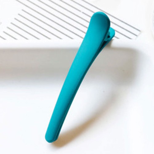 6cm Matte Triangle Resin Hair Clip Candy Color Hairpins Large Metal Barrettes - Picture 28 of 30
