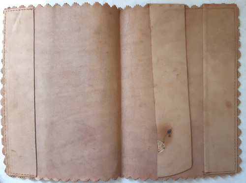 Book Cover Suede Leather Handmade Canada Vancouver Bear Books Are Silent Friends - Picture 4 of 7