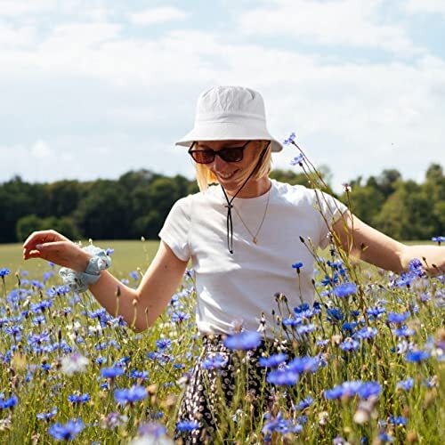 Waterproof Bucket Hat for Women Men Rain Hat UPF 50+ Wide Brim Boonie Sun Hat... - Picture 6 of 6