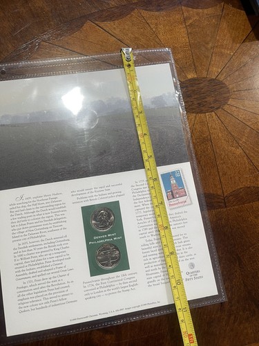 Quarters of the 50 States Collection Coins Pennsylvania Uncirculated  1999 - Picture 9 of 10