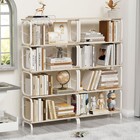 New Listing5 Tier Large Book Shelf, Bookcase Home Office Open Bookshelf