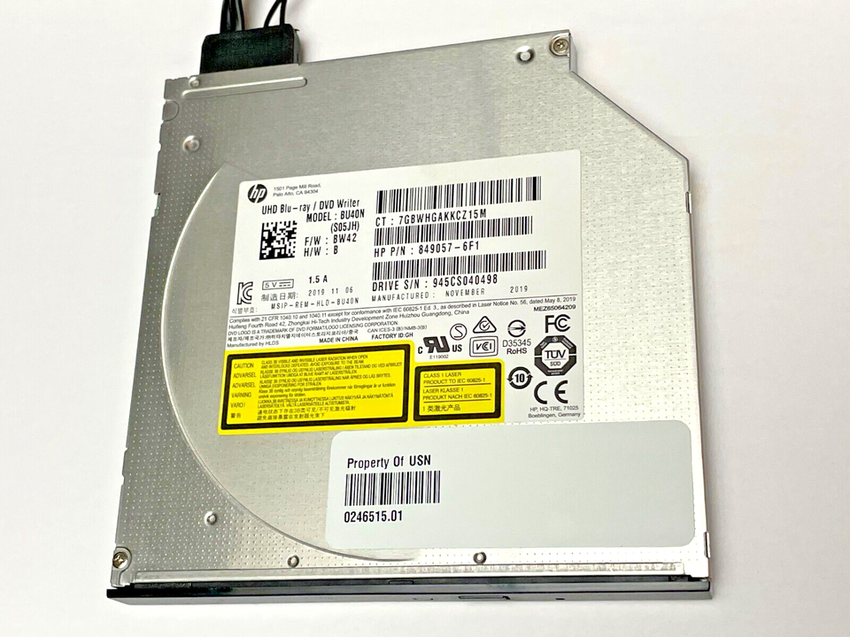 BU40N BDXL Internal SATA1 Bluray DVD M Disc Writer PC Drive 4K