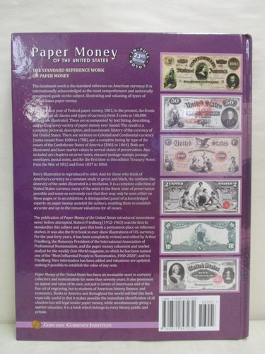 Paper Money of the United States 23rd Edition 2024 Book by Friedberg Hardcover - Picture 8 of 10