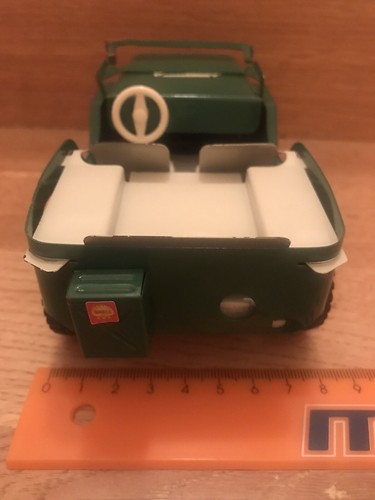 Jeep US Army "U.S.A. 20173499" Military, Czech Tin Toy ITES 1:18/17,5 cm long - Picture 4 of 5