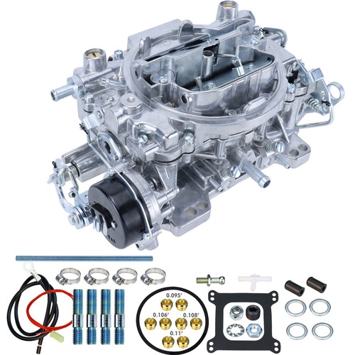 Performance Carburetor For Edelbrock 1906 AVS 2 4 Barrel Electric Choke 650 CFM - Foto 4 di 10
