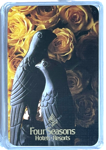 BRAND NEW VINTAGE FOUR SEASONS HOTELS - RESORTS SEALED FULL DECK PLAYING CARDS - Picture 1 of 3