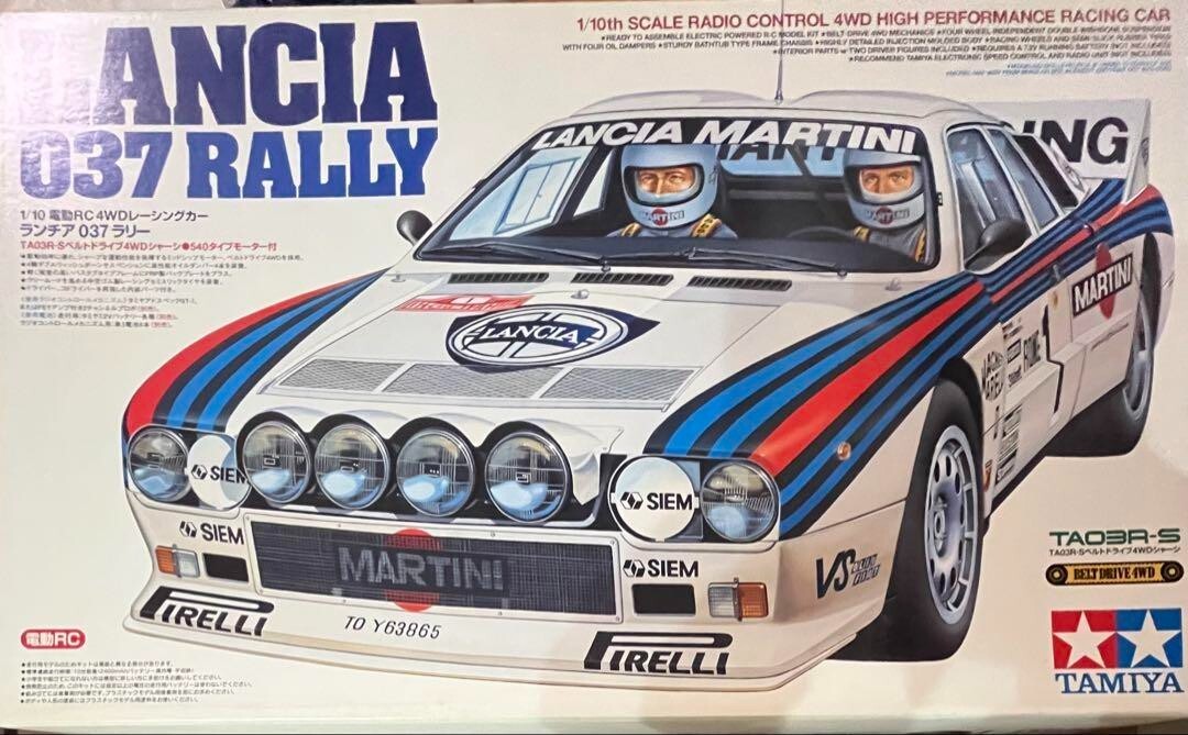 ホビーラジコン LANCIA 037 RALLY 58278 Tamiya RC 1/10 LANCIA 037 RALLY TA03R-S 58278 | eBay