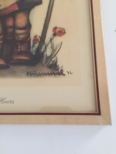Ombrello per bambini Hummel vintage stampa opera d'arte "Ore di sole" 12,5" - Foto 4 di 5