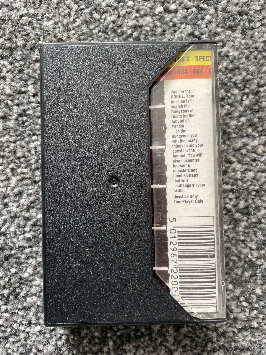 Rogue - Amstrad CPC 464 / ZX Spectrum Vintage Computer Game for