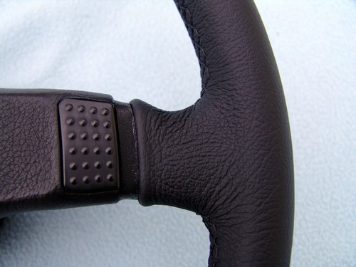 BMW M TECHNIC 1 STEERING WHEEL, E30 M3, NEW MONTANA GRAINY LEATHER, STOCK LOOK - 第 4/12 張圖片