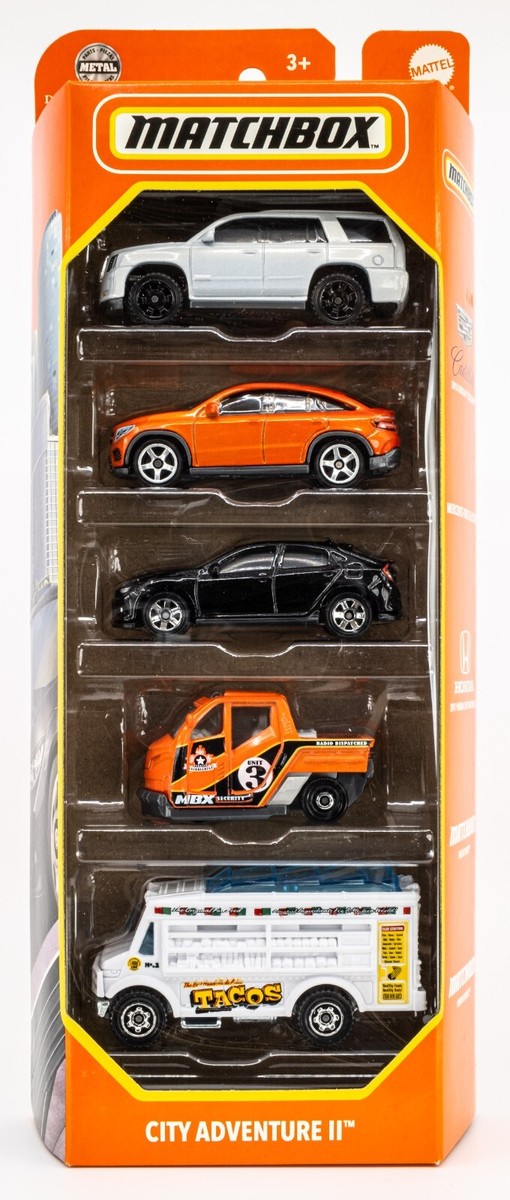 グランド牧場 セレクトセール 2024 Matchbox City Adventure II 5-Pack | Cadillac | Honda カー・レースカー