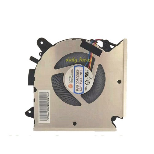 Neu für MSI GF63 16R1 GF65 Lüfterkühler Kühler PABD08008SH DC 5V CPU Kühllüfter