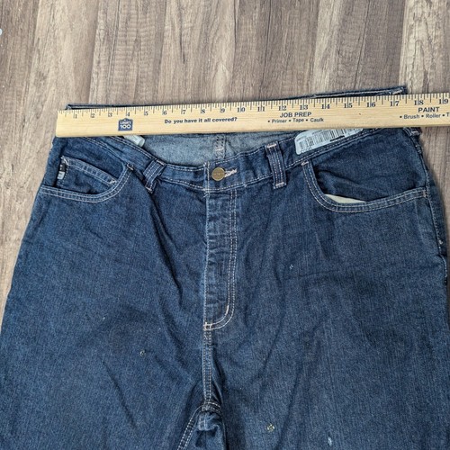 Carhartt FR Flame Resistant Work Pants Relaxed Fit Denim Jeans Mens Sz 35X35 - Picture 6 of 12