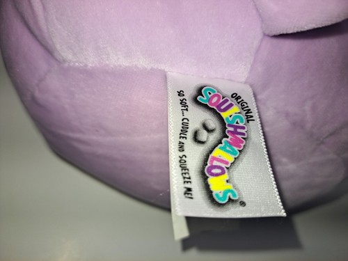 Bubbles the Bunny Squishmallow Plush Easter Purple 8” Kellytoy 2021 EUC - Picture 3 of 3