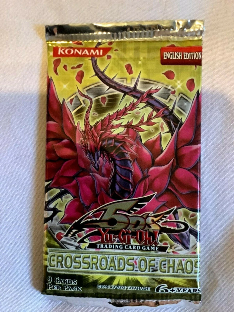 Preços baixos em Yu-gi-oh! TCG Crossroads Of Chaos Lacrado pacotes