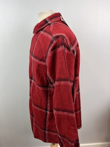 NEW Jeremiah American Legacy Men’s Plaid Flannel Button Front Shirt Sz Large L - Picture 8 of 10