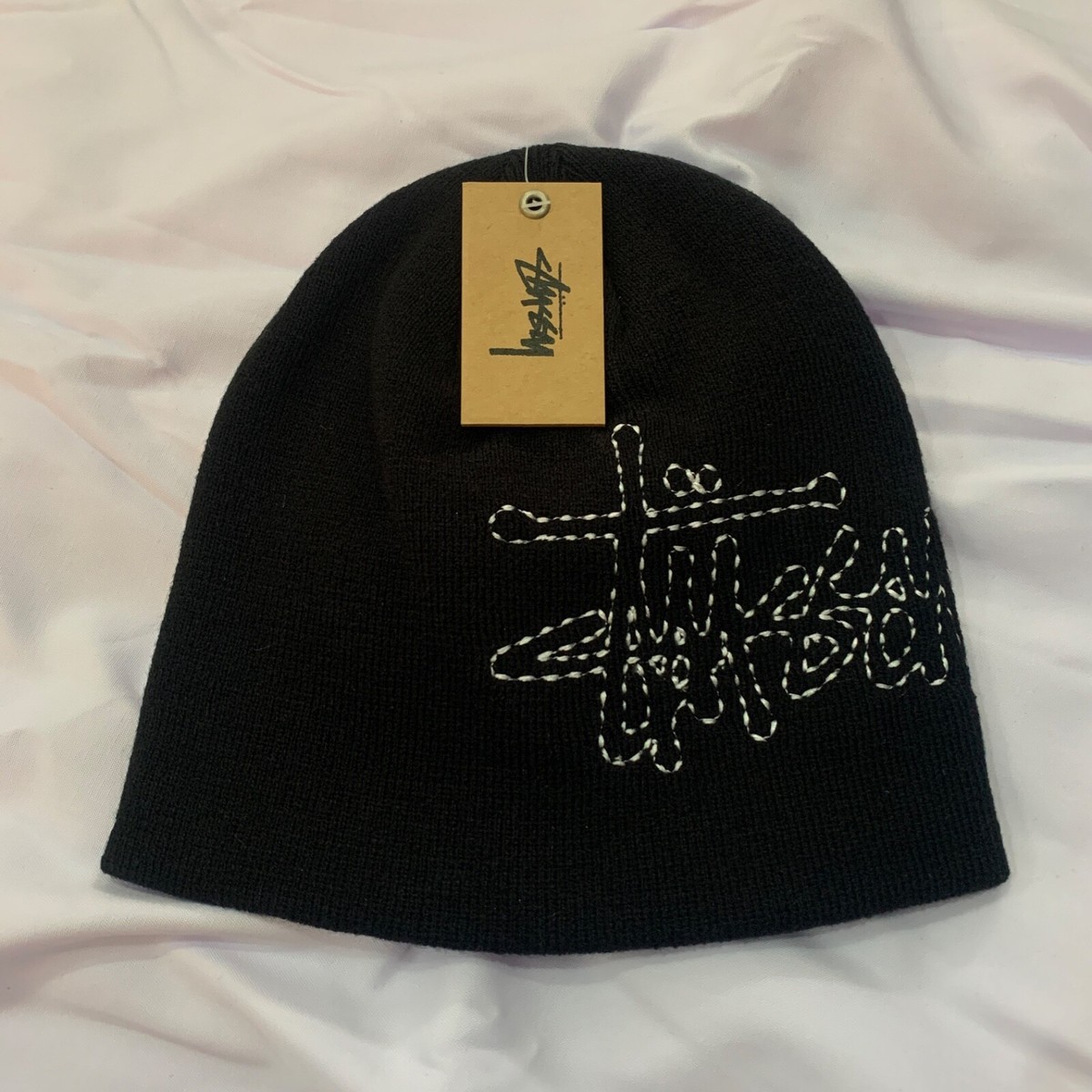 Stussy Stitch Basic Logo Skullcap Beanie | eBay