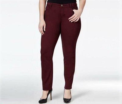 style and co slim leg jeans