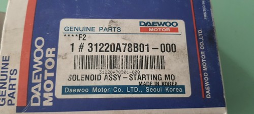 Starter Motor Solenoid for Daewoo 31220a78b01-000 TICO NEXIA LANOS - Picture 5 of 5