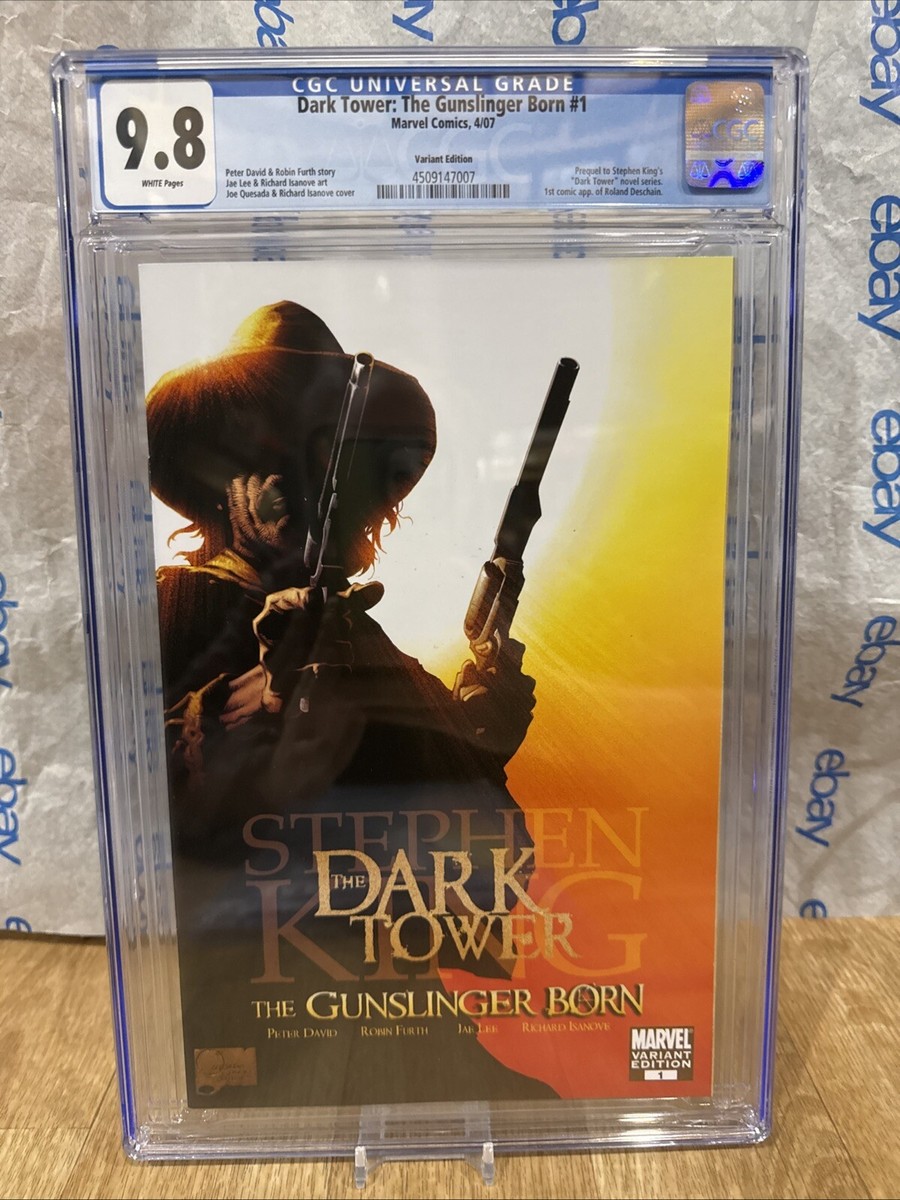 Dark Tower: the Gunslinger Born #1 Variant Ed. CGC 9.8 Graded