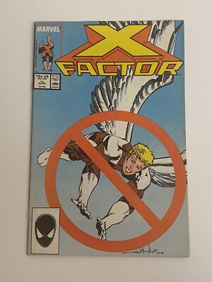 X Factor #15 introduction of Wingless Angel April 1987