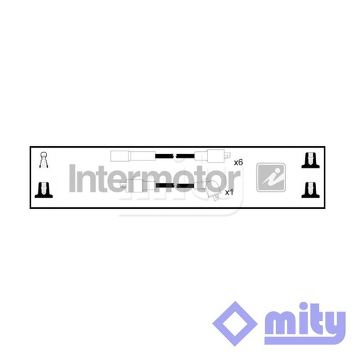 Fits Triumph 2000 TR6 2.0 2.5 3.0 + Other Models Mity HT Ignition Leads - Picture 1 of 2