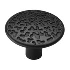 BELWITH Southwest Lodge 1-1/4" Diameter Round Cabinet Knob Black P102-CB