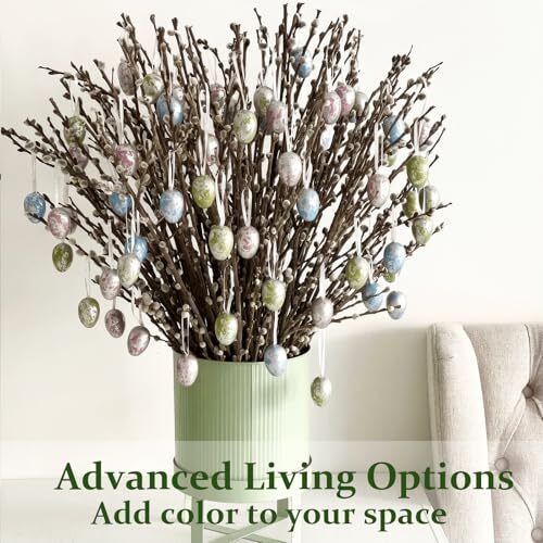 30 Real Dried Pussywillow Branches for Vase Wedding Home Decor - Picture 5 of 7