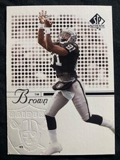 2002 UPPER DECK SP AUTHENTIC #17 TIM BROWN NM-MT NFL FOOTBALL CARD
