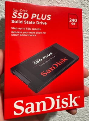SanDisk SSD Plus 240GB Internal 2.5'' (SDSSDA-240G-G25) SSD