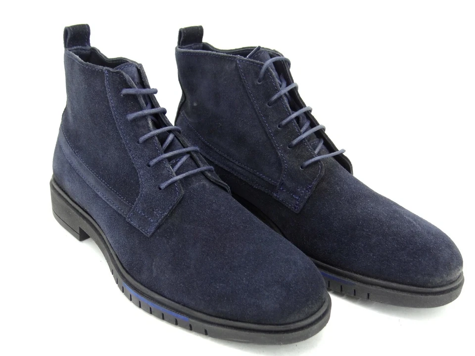 Bottines Tommy Hilfiger Pour Hommes Chaussures Bottes Taille 43 Comme Neuf - Photo 2/4