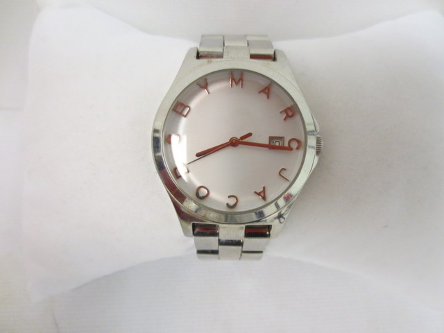Marc Jacobs Mbm3036 Womens Ladies Watch Wrist Henry Medium Cute Silver Color For Sale Online Ebay