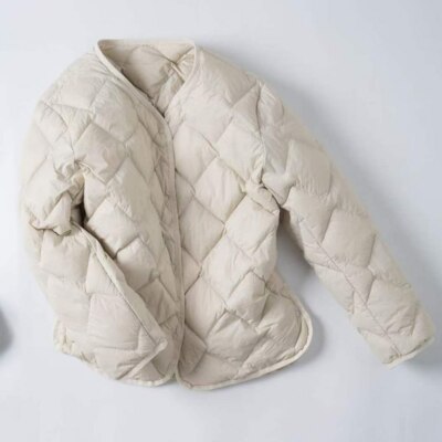 Womens Ultralight Duck Down Packable Jacket Lightness Puffer Parka Coats US Size