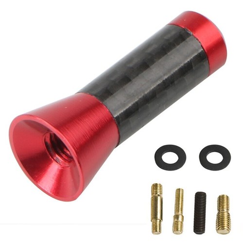 Car Roof Carbon Fiber Radio Aerial Radio FM/AM Metal Receiving Short Stubby Mast - Picture 11 of 23