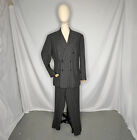 Style From Film "Last Man Standing" Vintage Pin Stripe Suit 46-48L, Prohibition