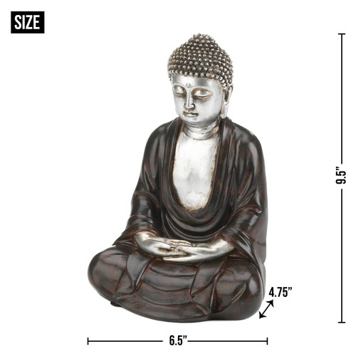 Peaceful Sitting Buddha Statue - Picture 3 of 6